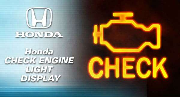 Honda OBD1 Check Engine Light